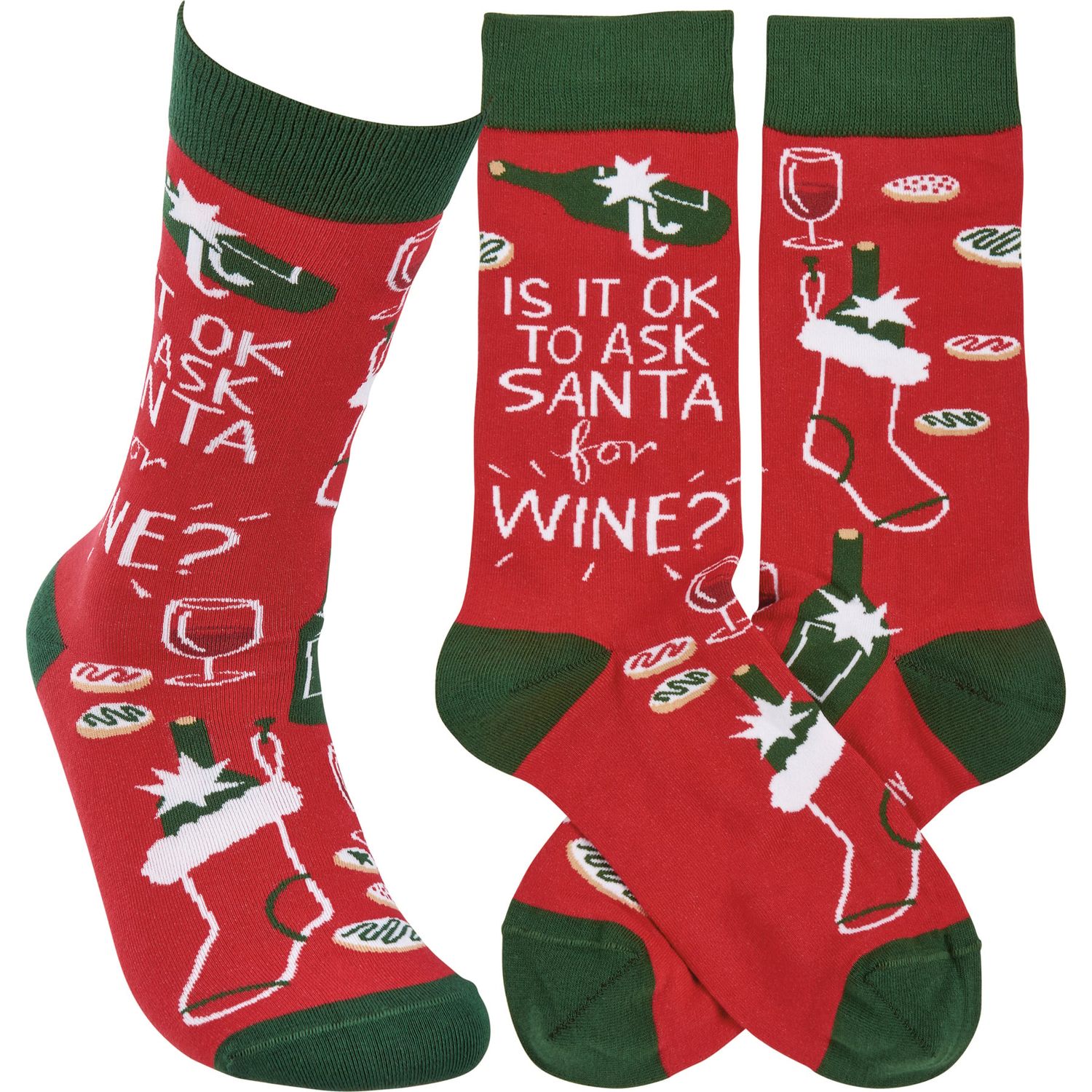 Christmas Socks - Okay To Ask Santa