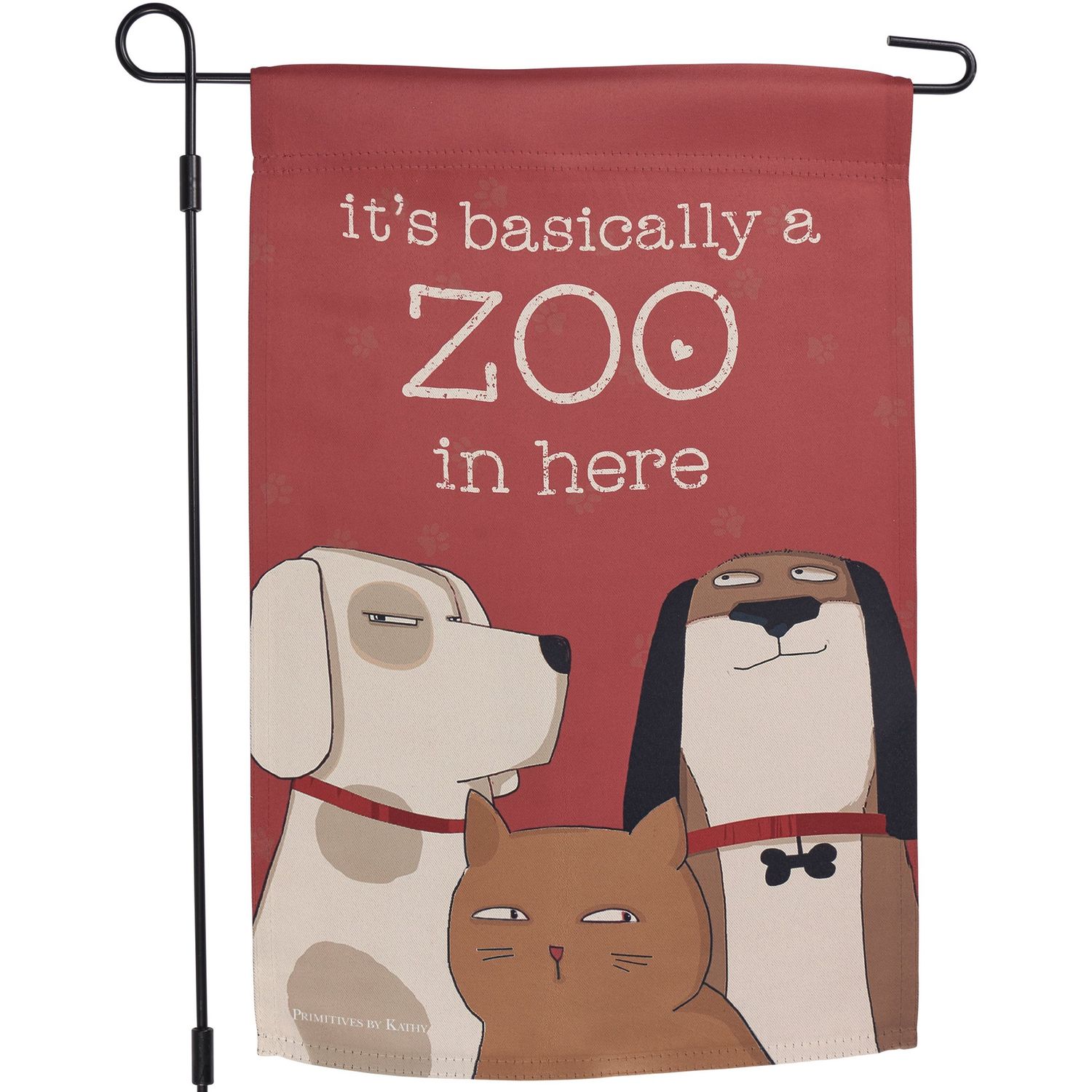 Garden Flag - Zoo In Here