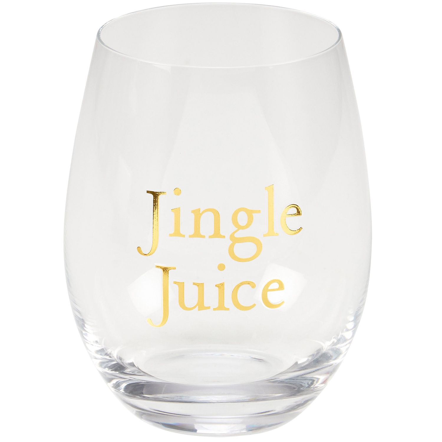 Stemless Wine Glass - Jingle Juice