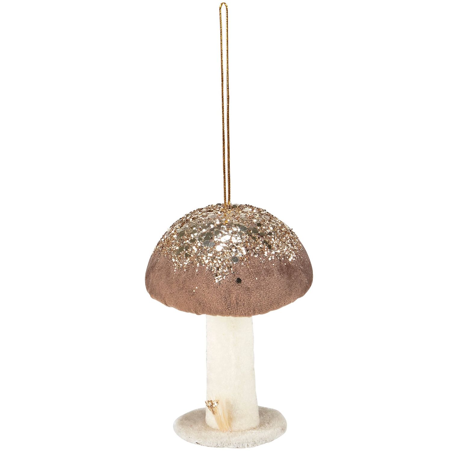 Brown Mushroom Ornament