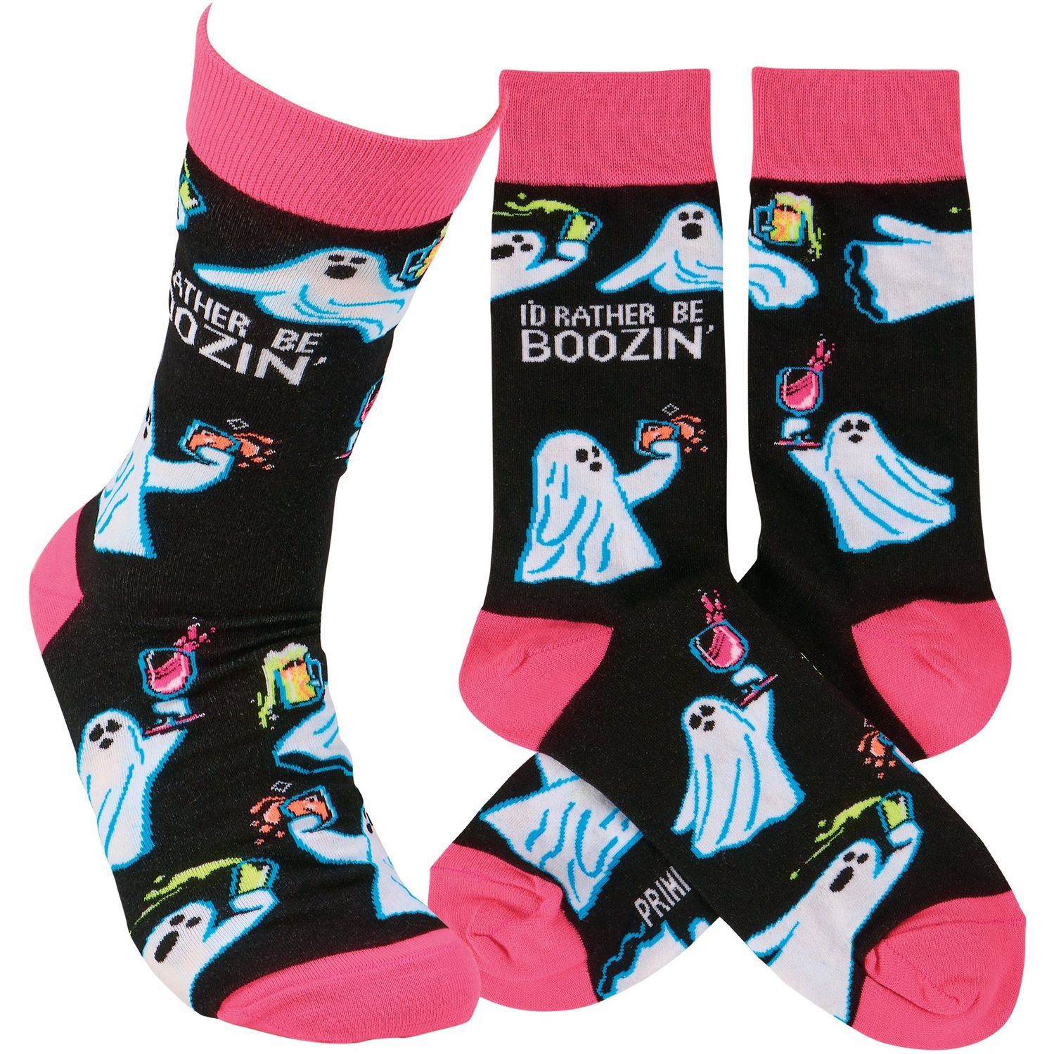 I'd Rather Be Boozin' Socks