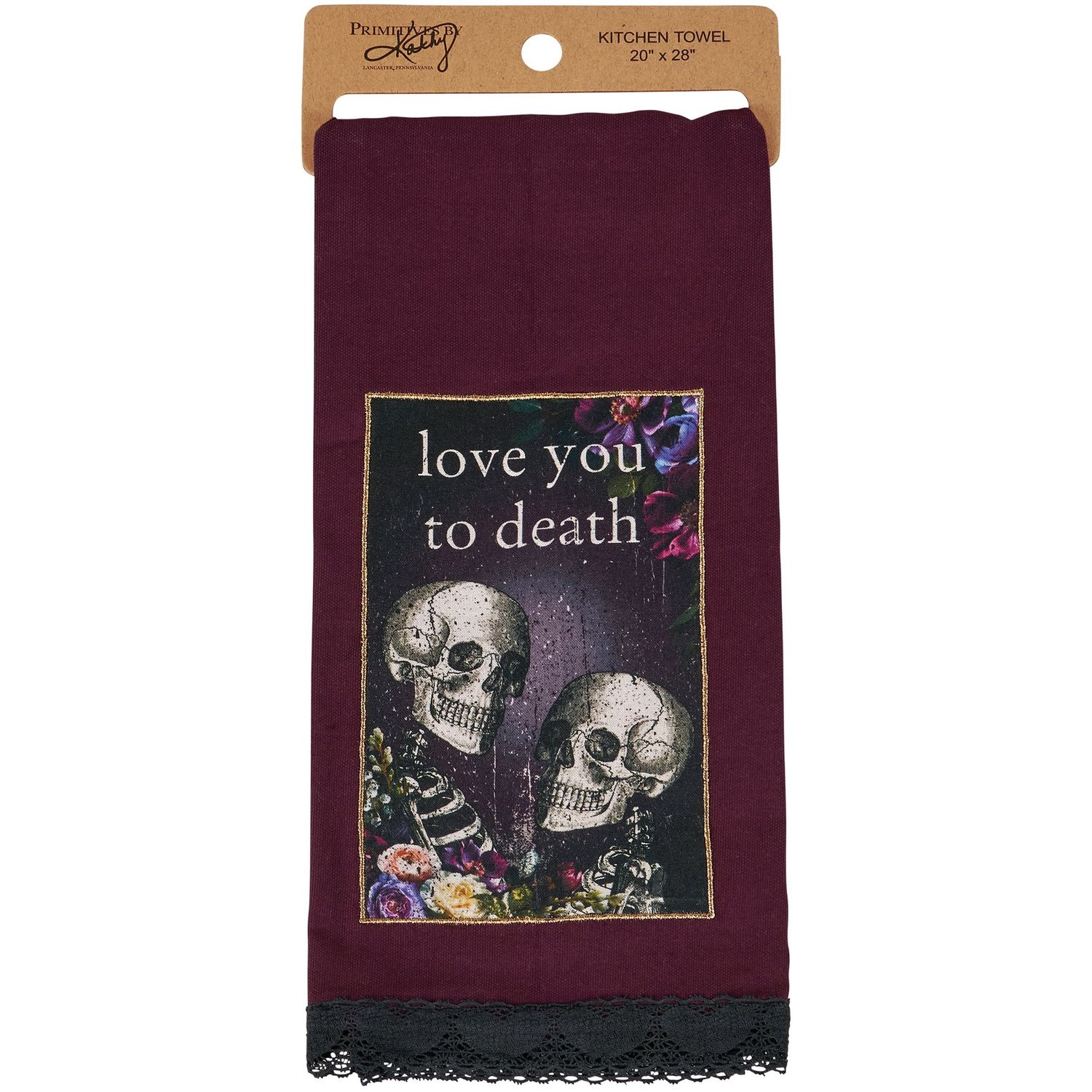 Kitchen Towel - Love You To Death