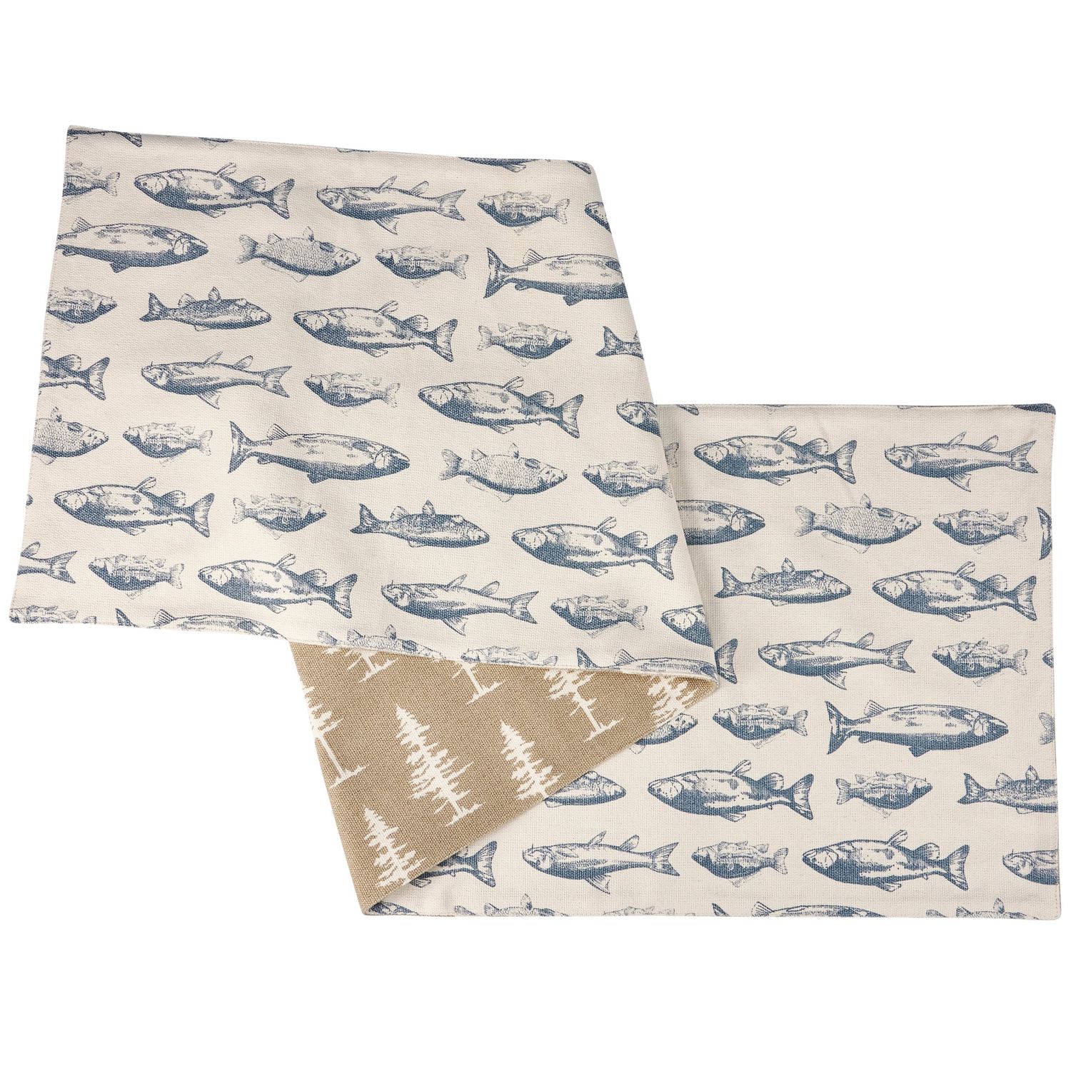 Table Runner - School Of Fish