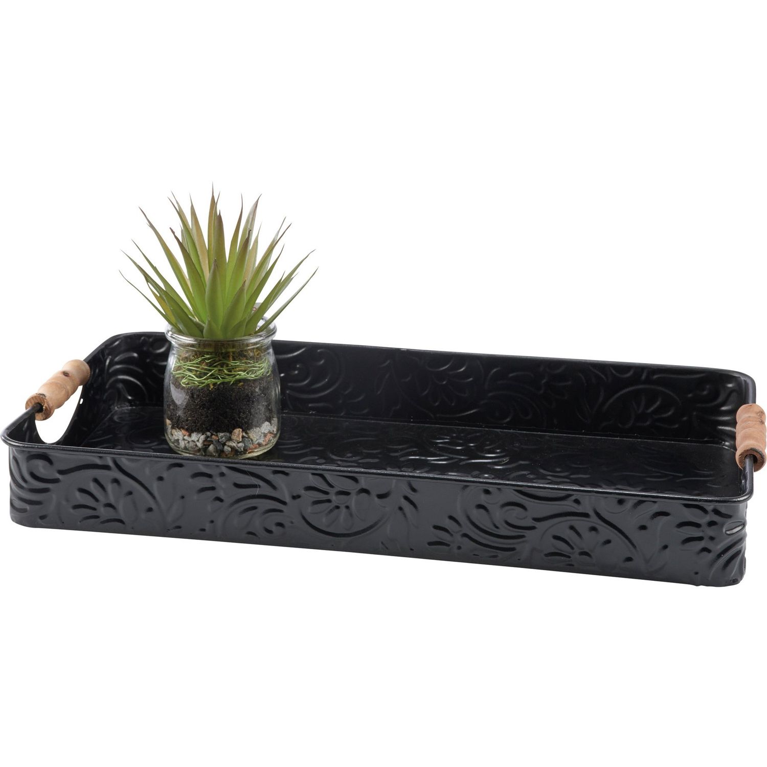 Rectangular Embossed Tray