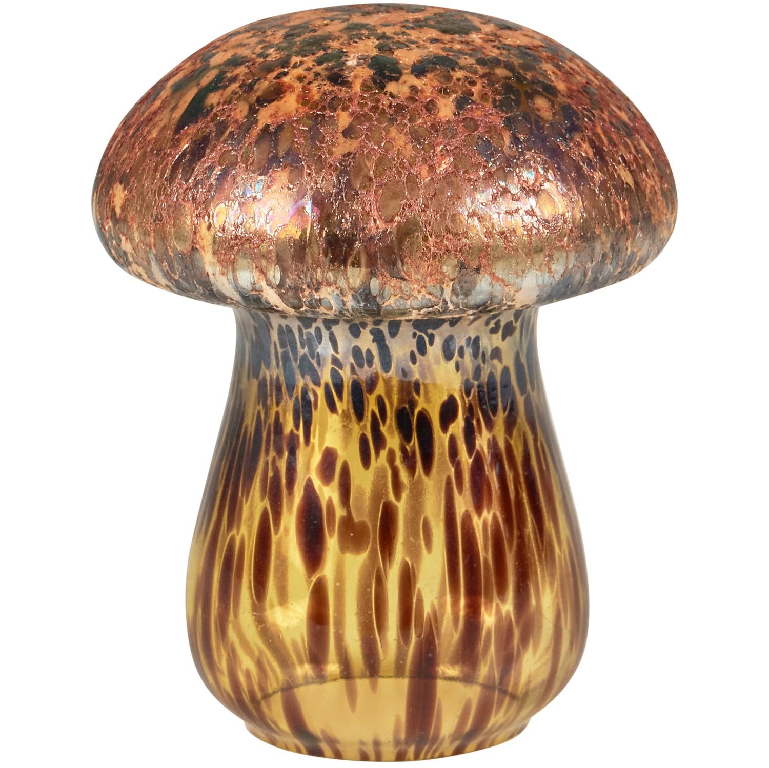 Tortoiseshell Mushroom - 4" X 4"