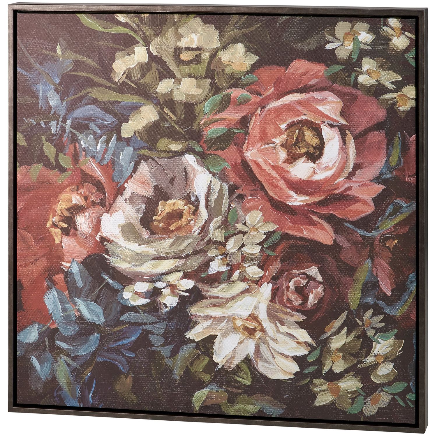 Moody Floral Canvas