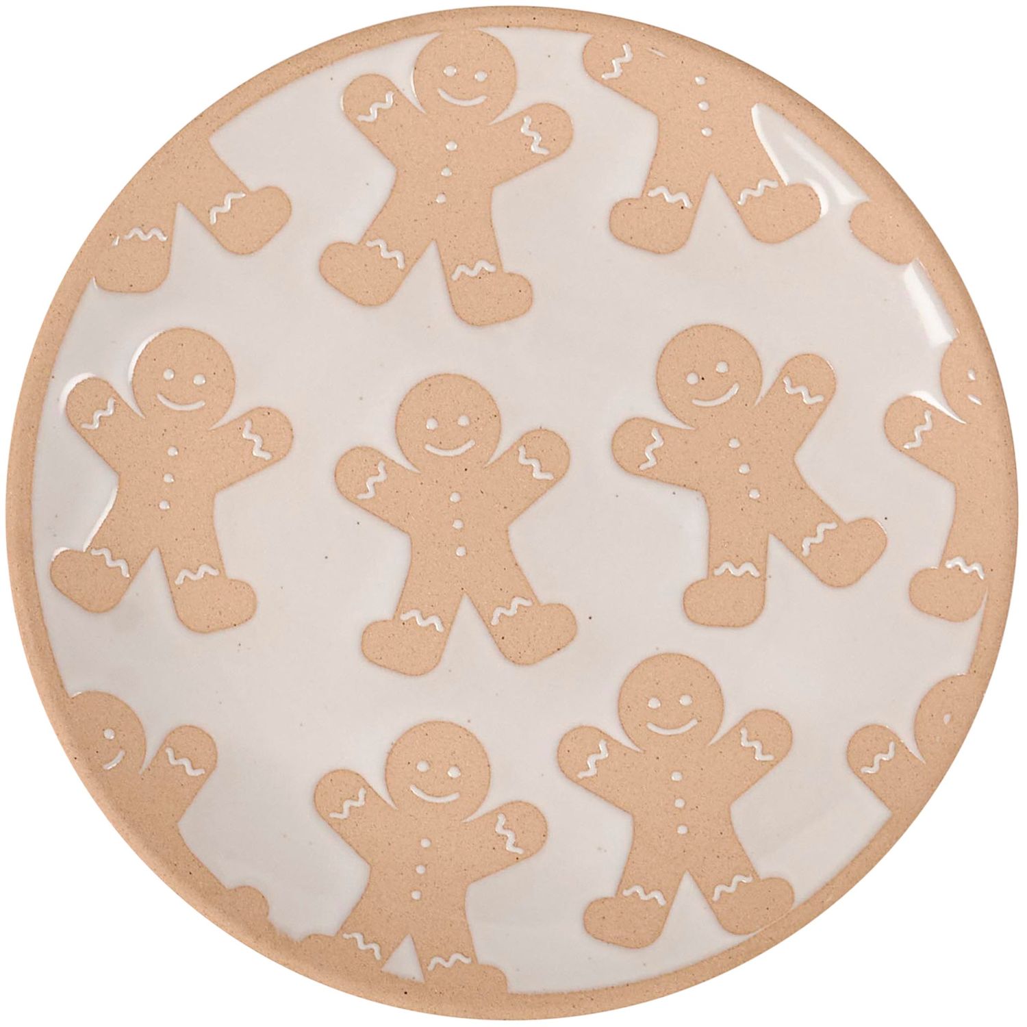 Gingerbread Men Plate - Small