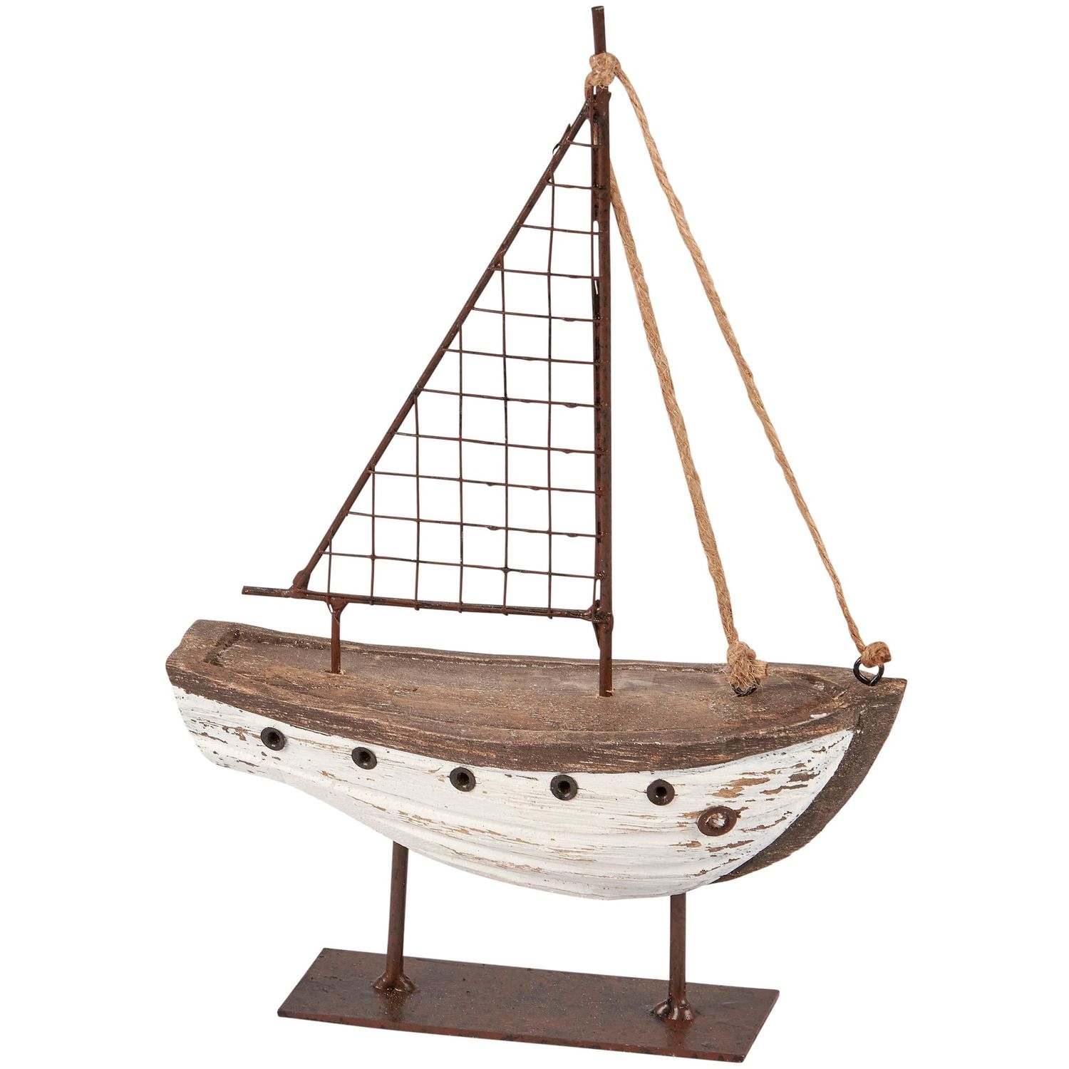Nautical Sitter - Primitive Sailboat