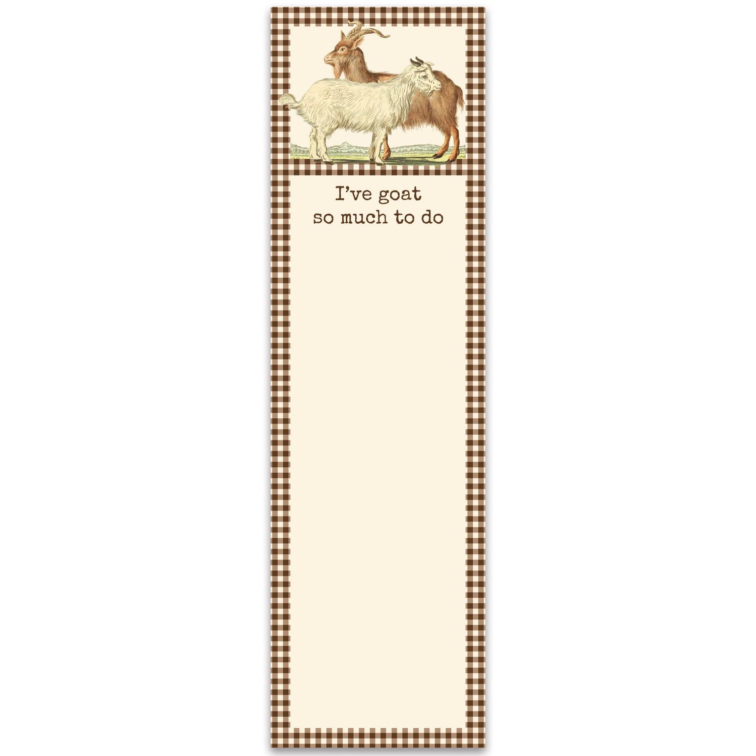 List Pad - Goat