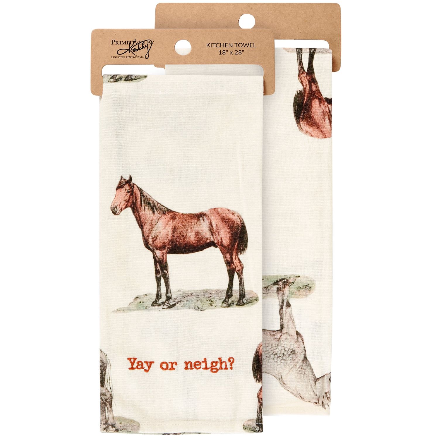 Kitchen Towel - Yay Or Neigh