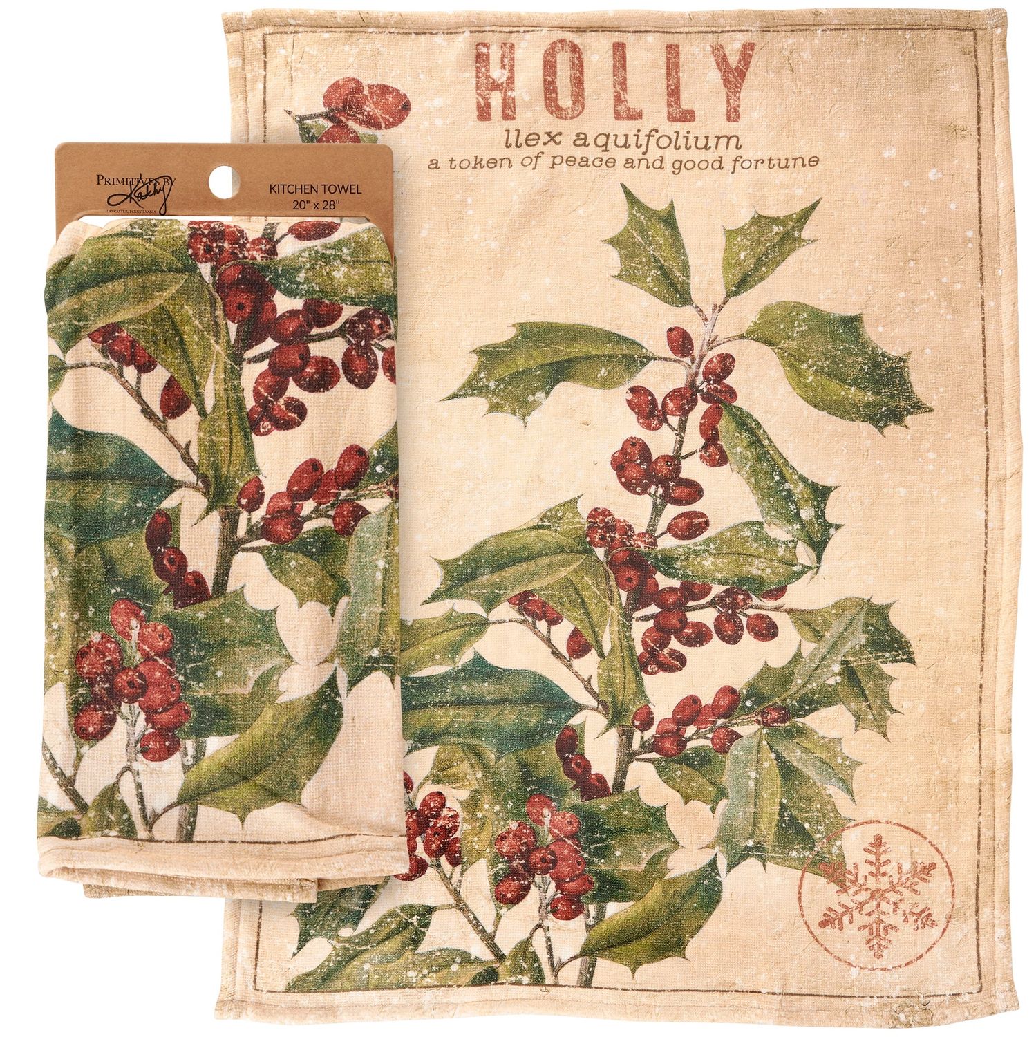 Kitchen Towel - Holly