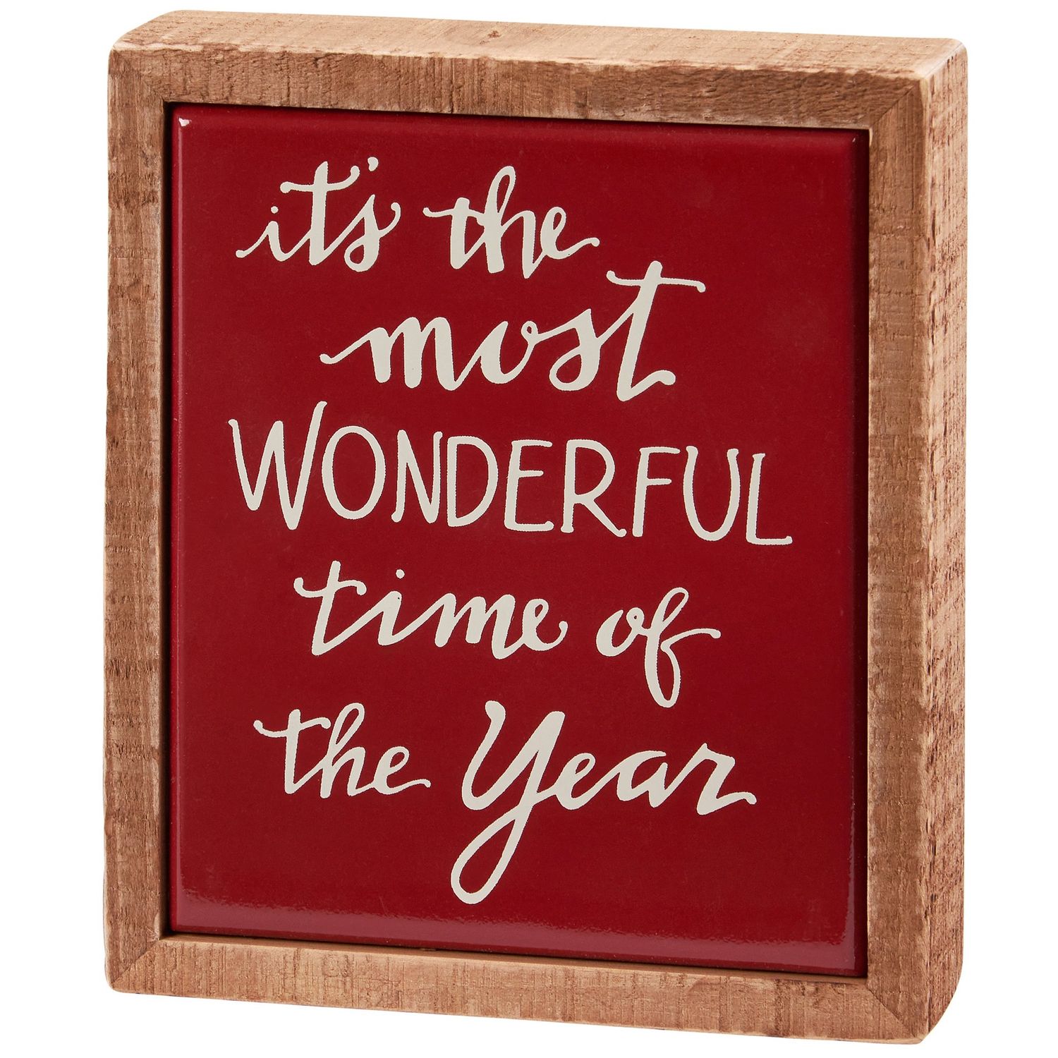 Mini Box Sign - Wonderful Time