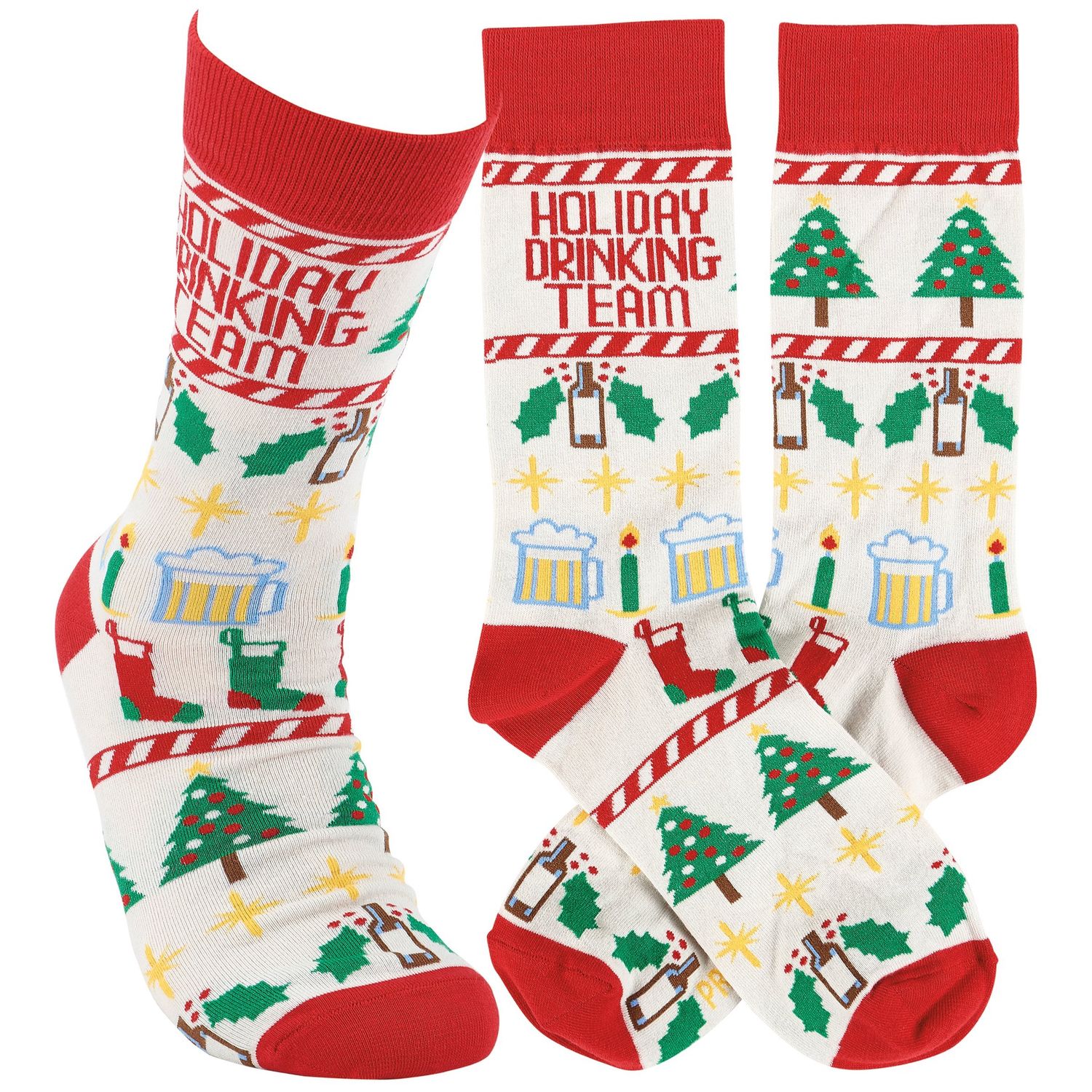 Christmas Socks - Drinking Team
