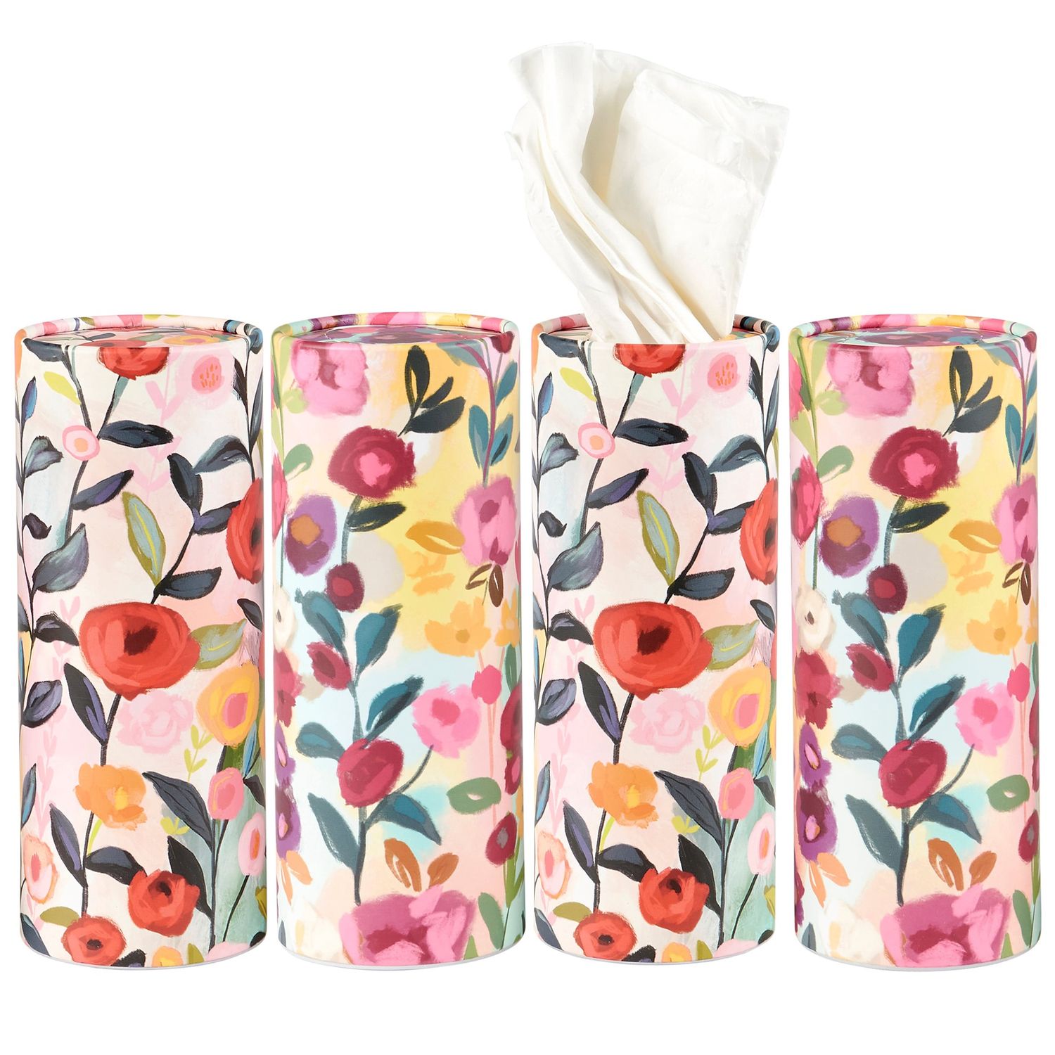 Tissue Box Set - Bright Floral