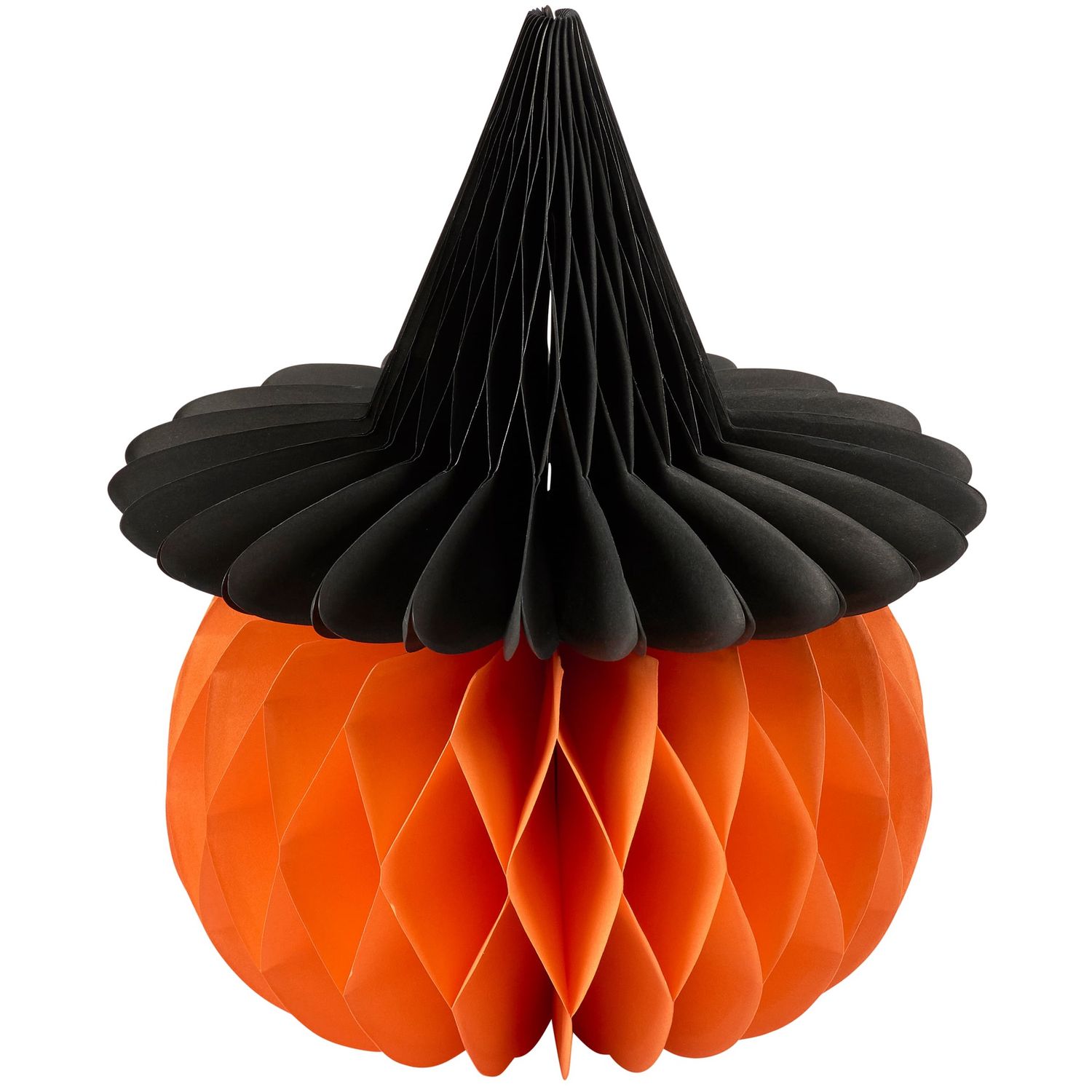 Pumpkin Witch Paper Decor - 8"