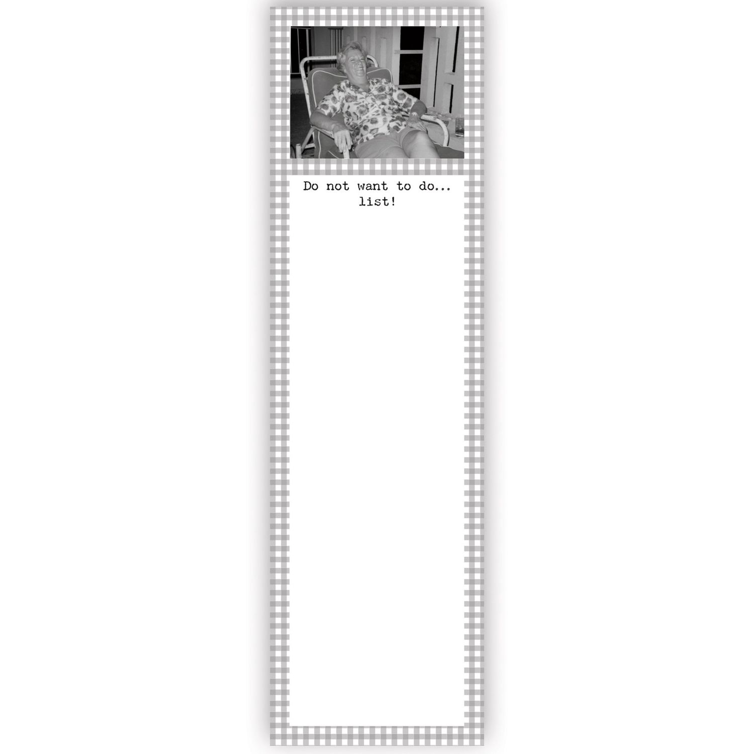 List Pad - Do Not Want To Do