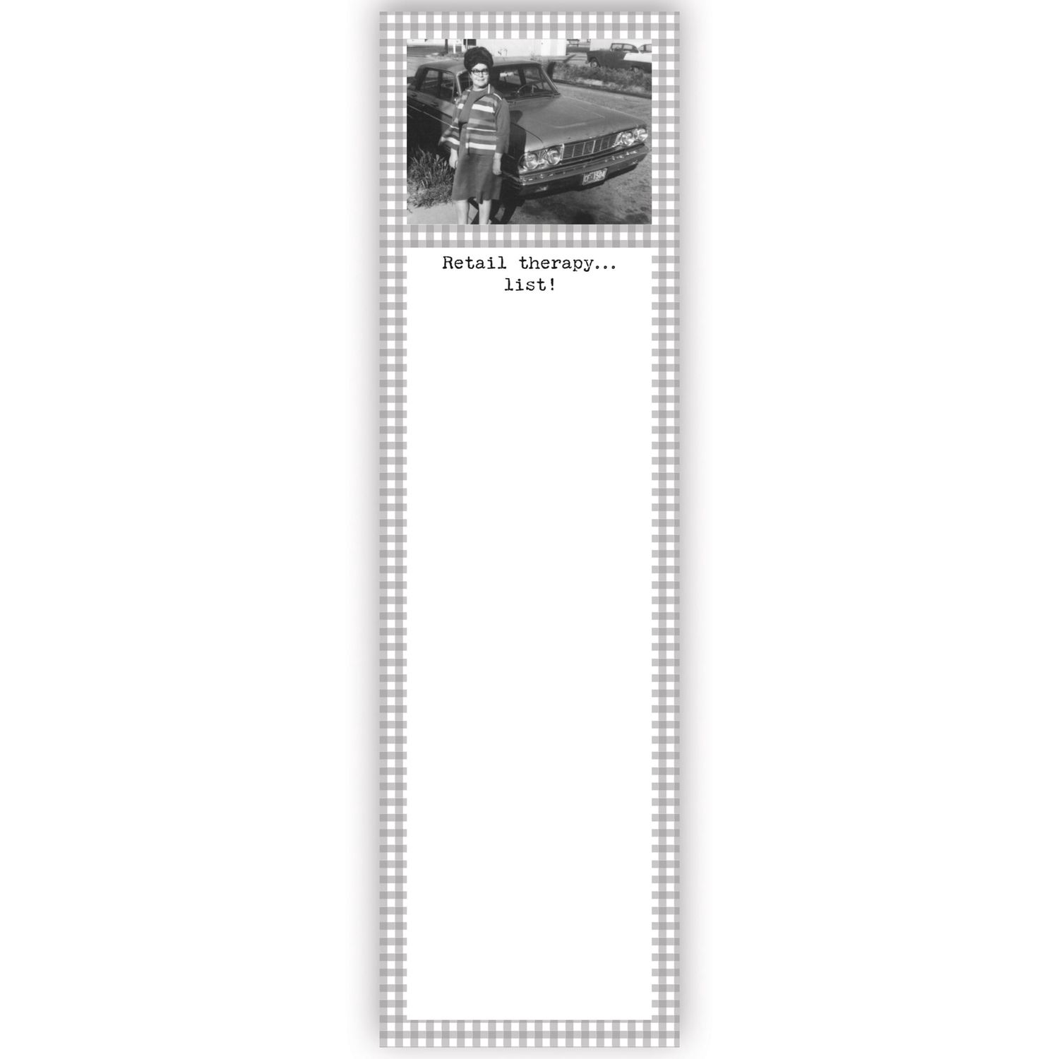 List Pad - Retail Therapy List