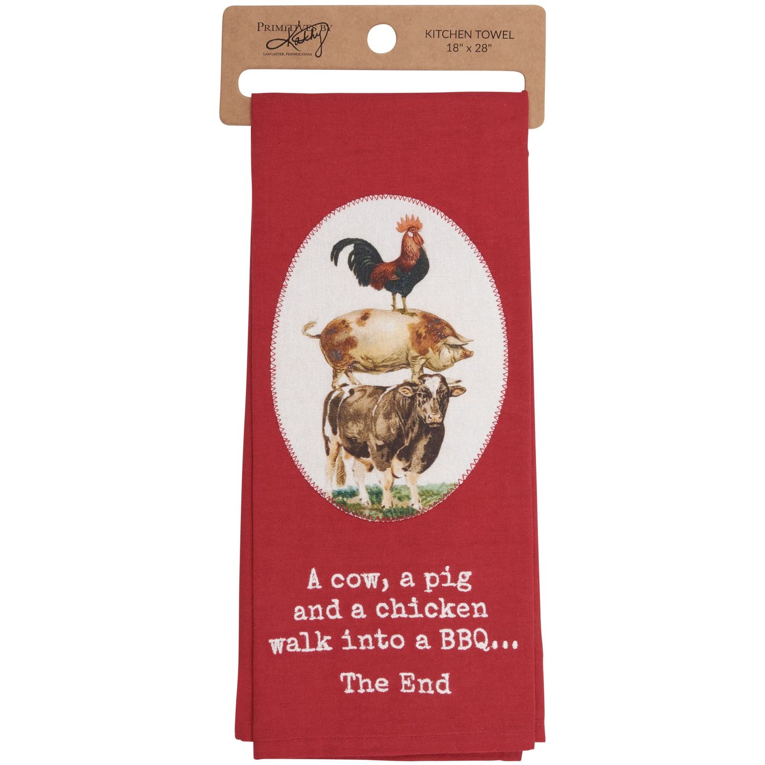 Kitchen Towel - Walk Into A Bbq