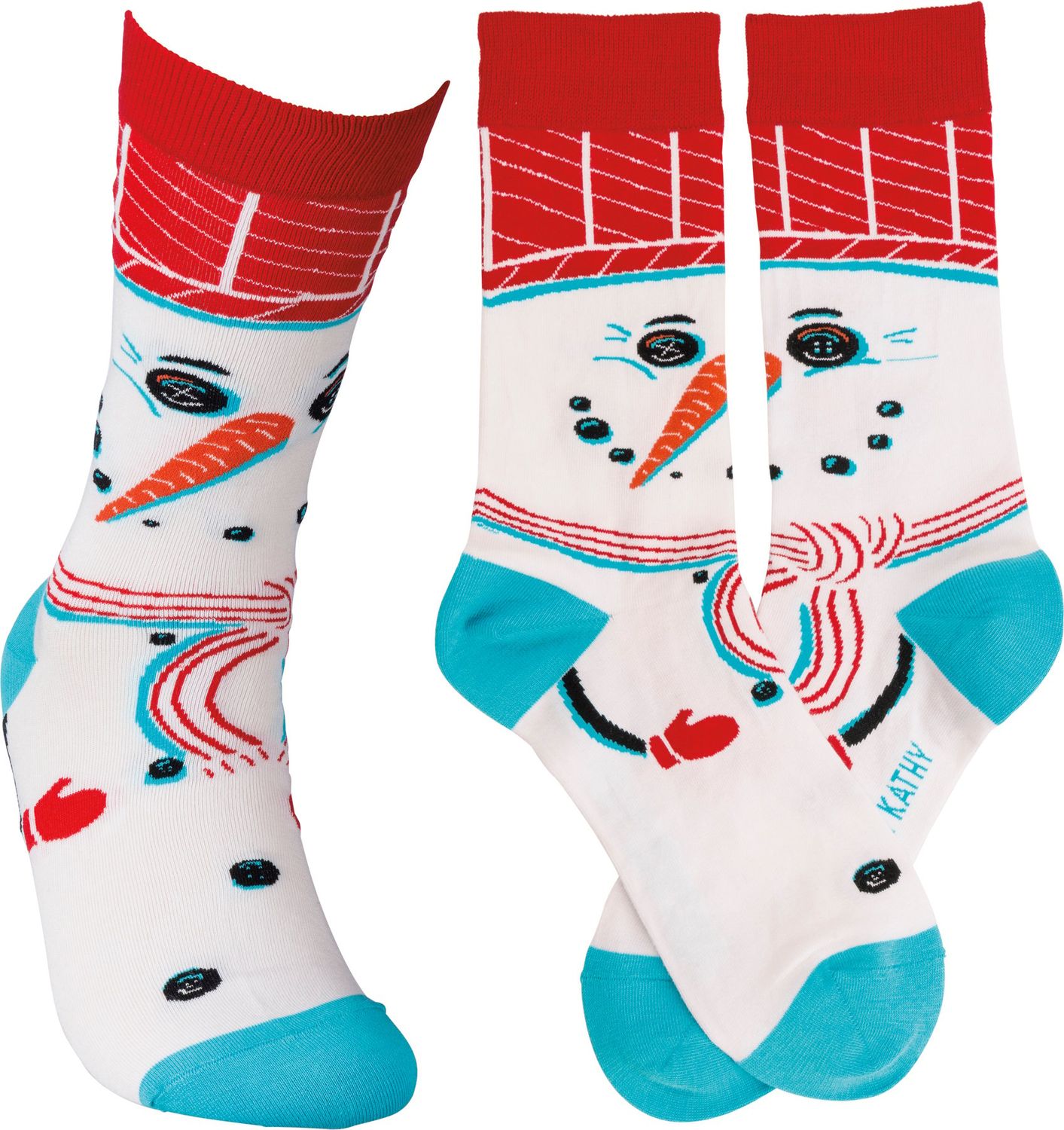 Christmas Socks - Snowman