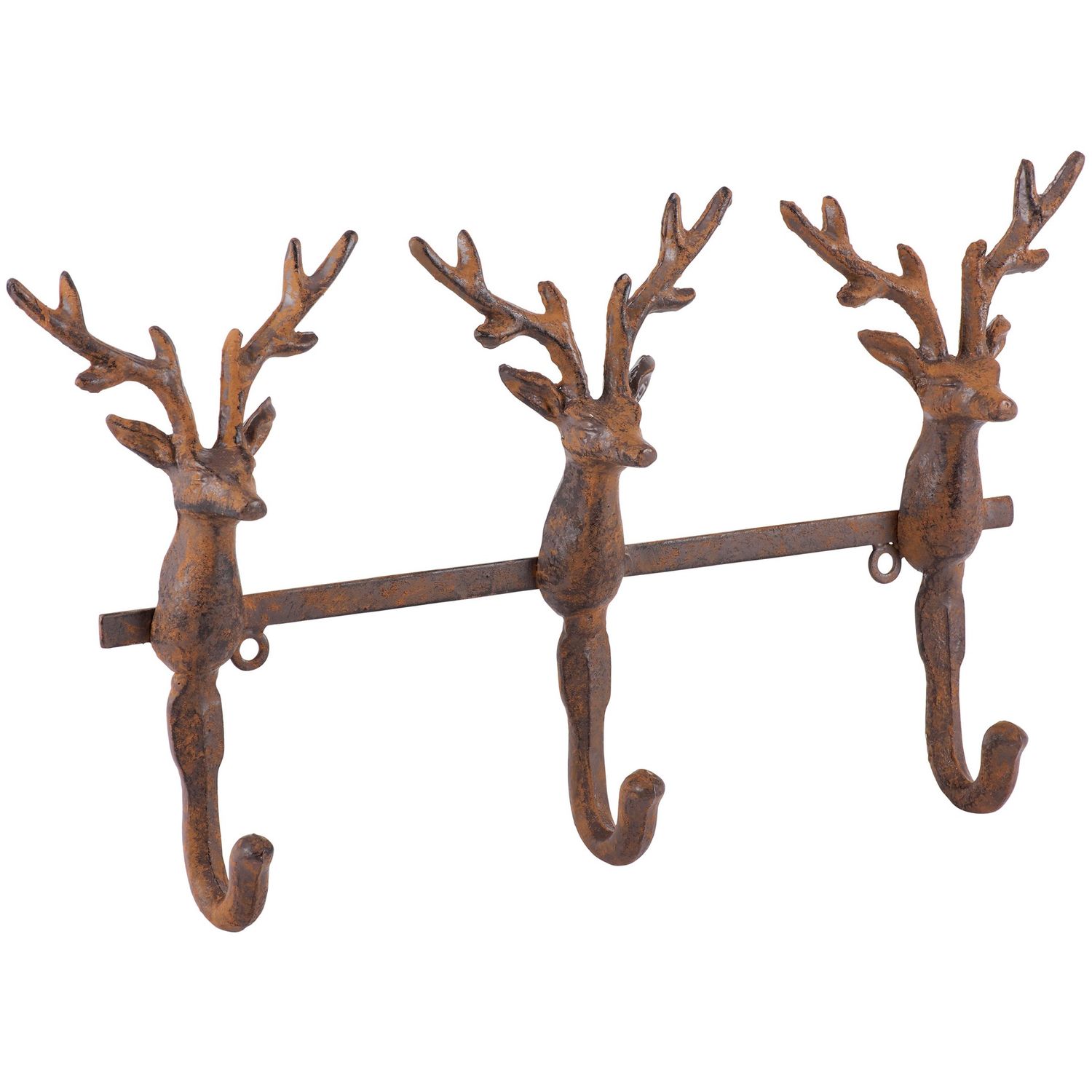 Hook Board - Deer Heads - 15" X 8"