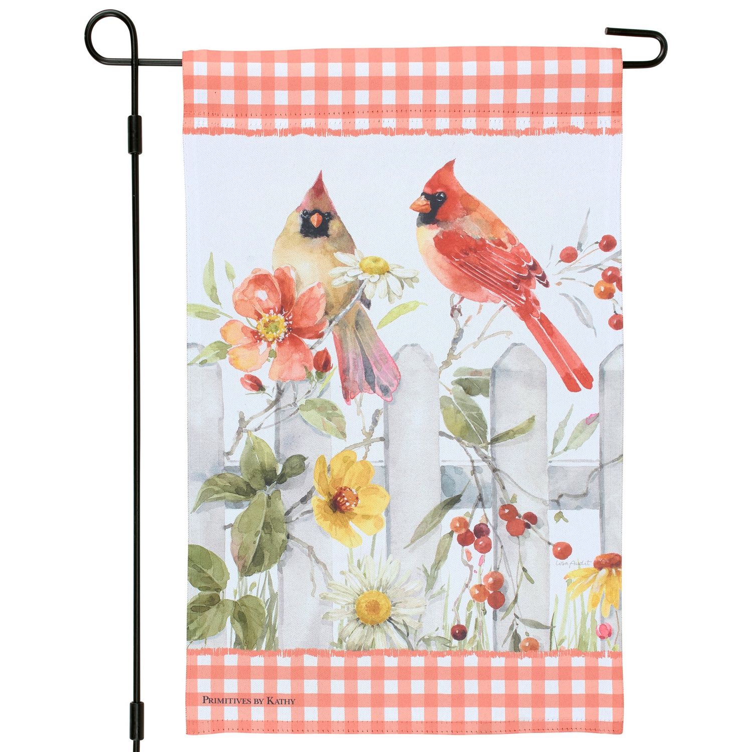Garden Flag - Summer Cardinals