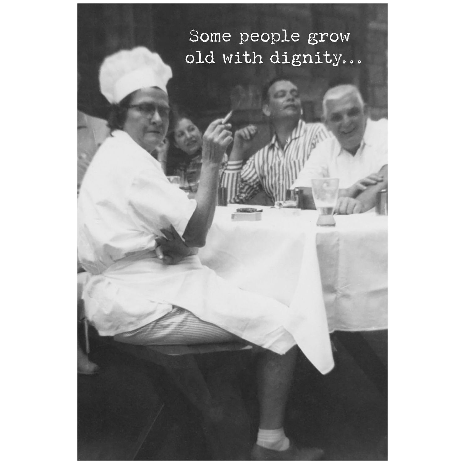 Greeting Card - Grow Old