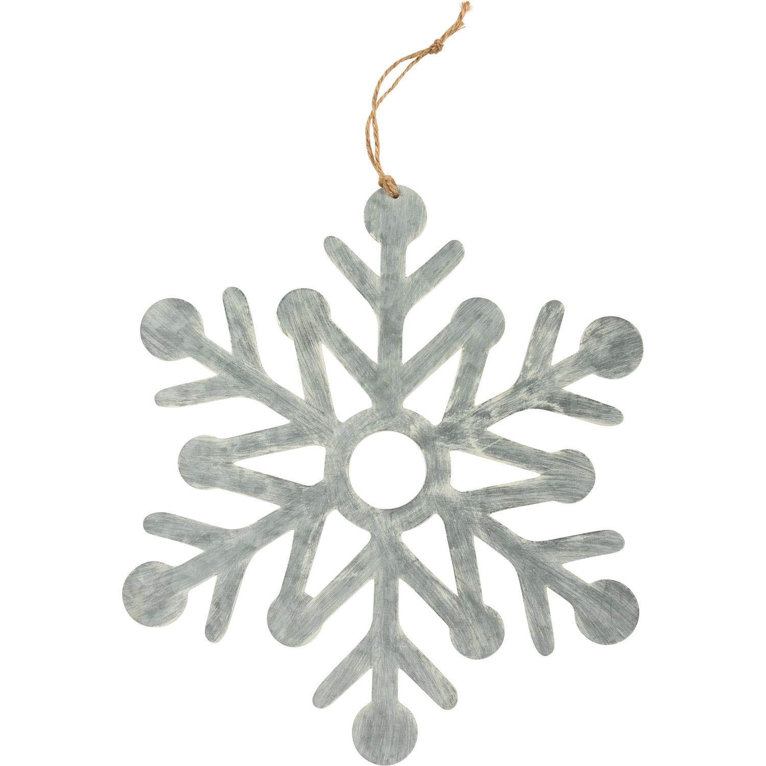 Snowflake Hanging Decor - Large 11.50" X 13.25"