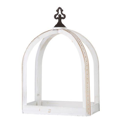 Wooden Open Arch Lantern