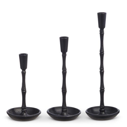 Black Candle Stick - Large - 15"