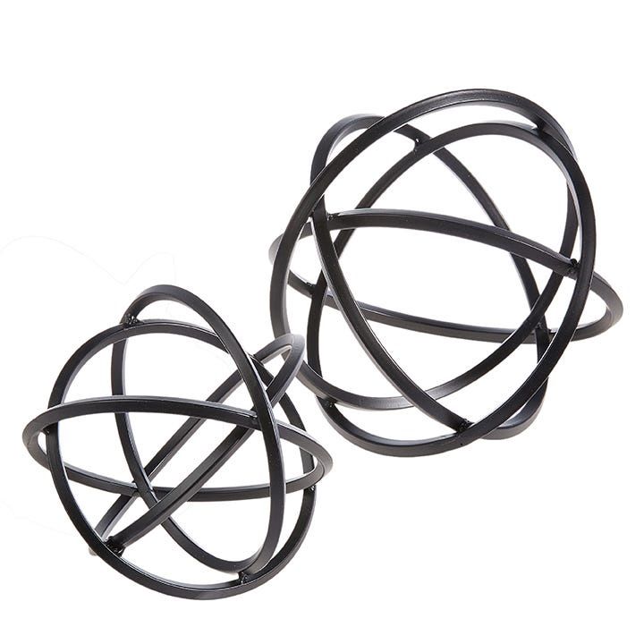 Black Metal Orb - Small