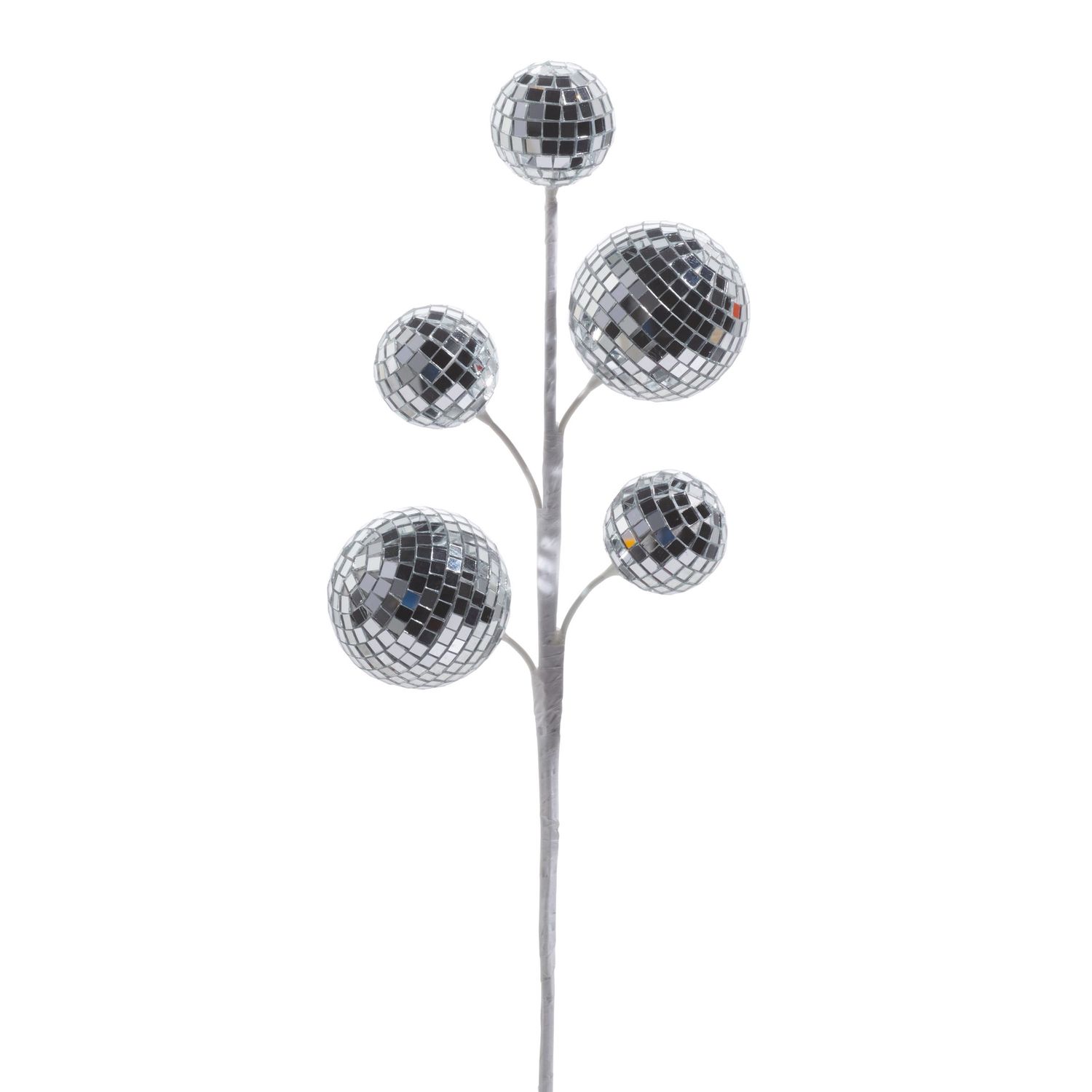 Silver Disco Ball Spray - 16"