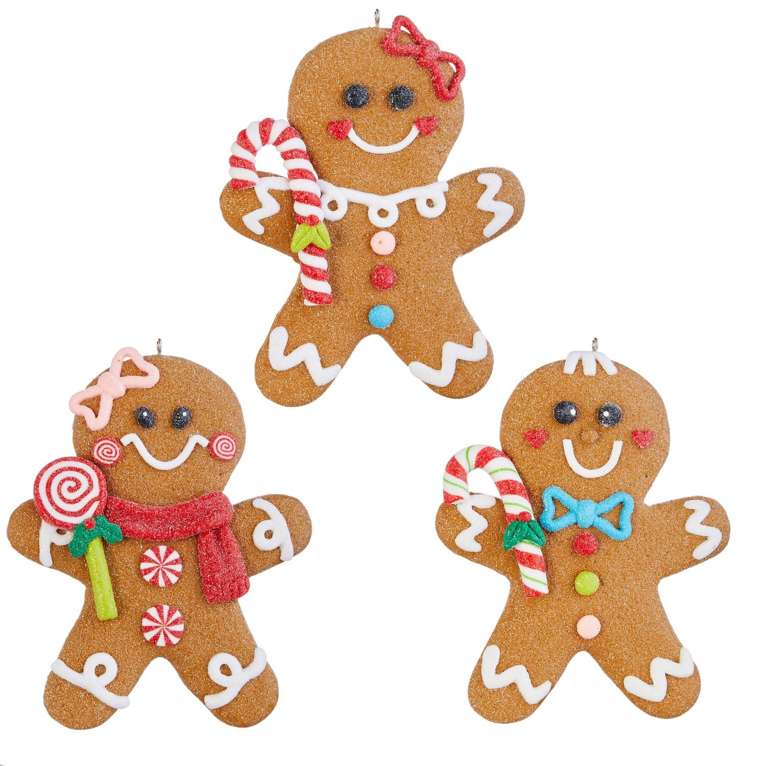 Gingerbread Man Ornament - Assorted