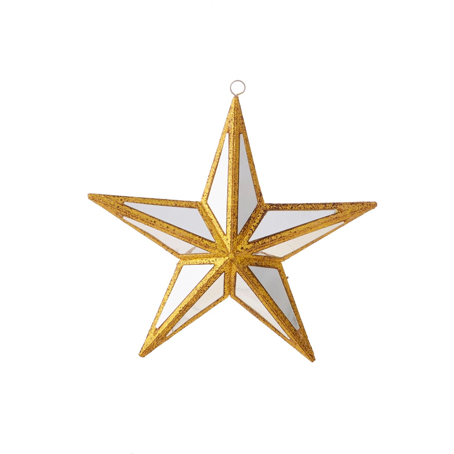 Mirrored Star Ornament - 6"
