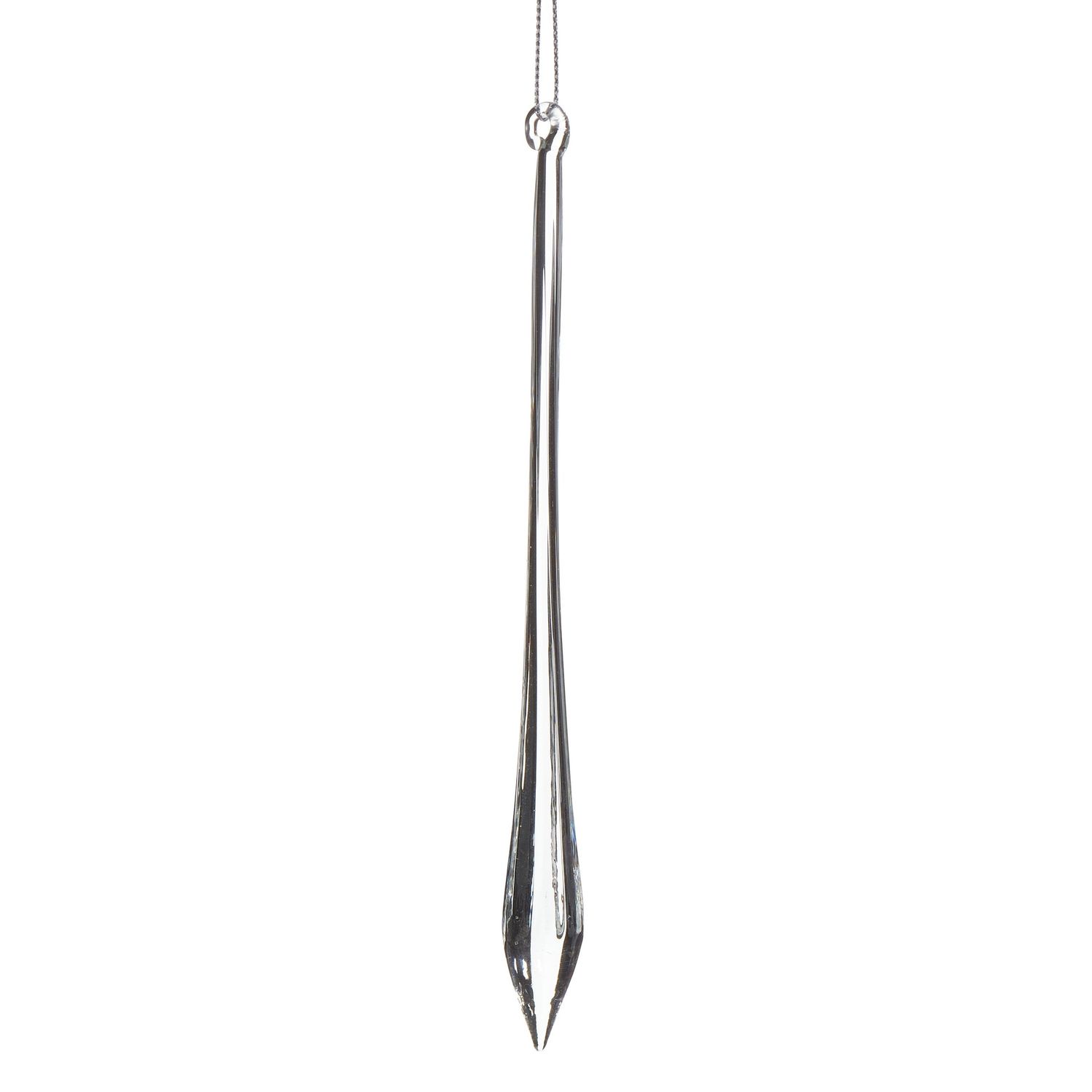 Crystal Drop Ornament - Small - 6.5"