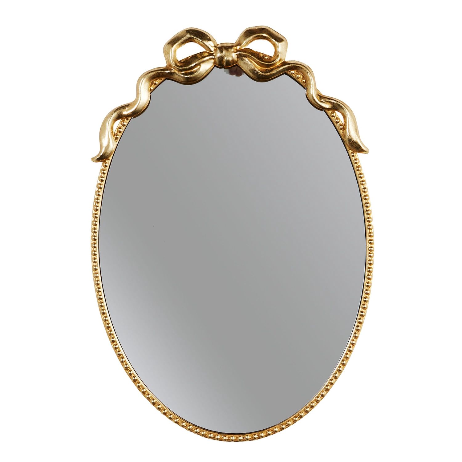 Gold Bow Mirror - 16" X 24"