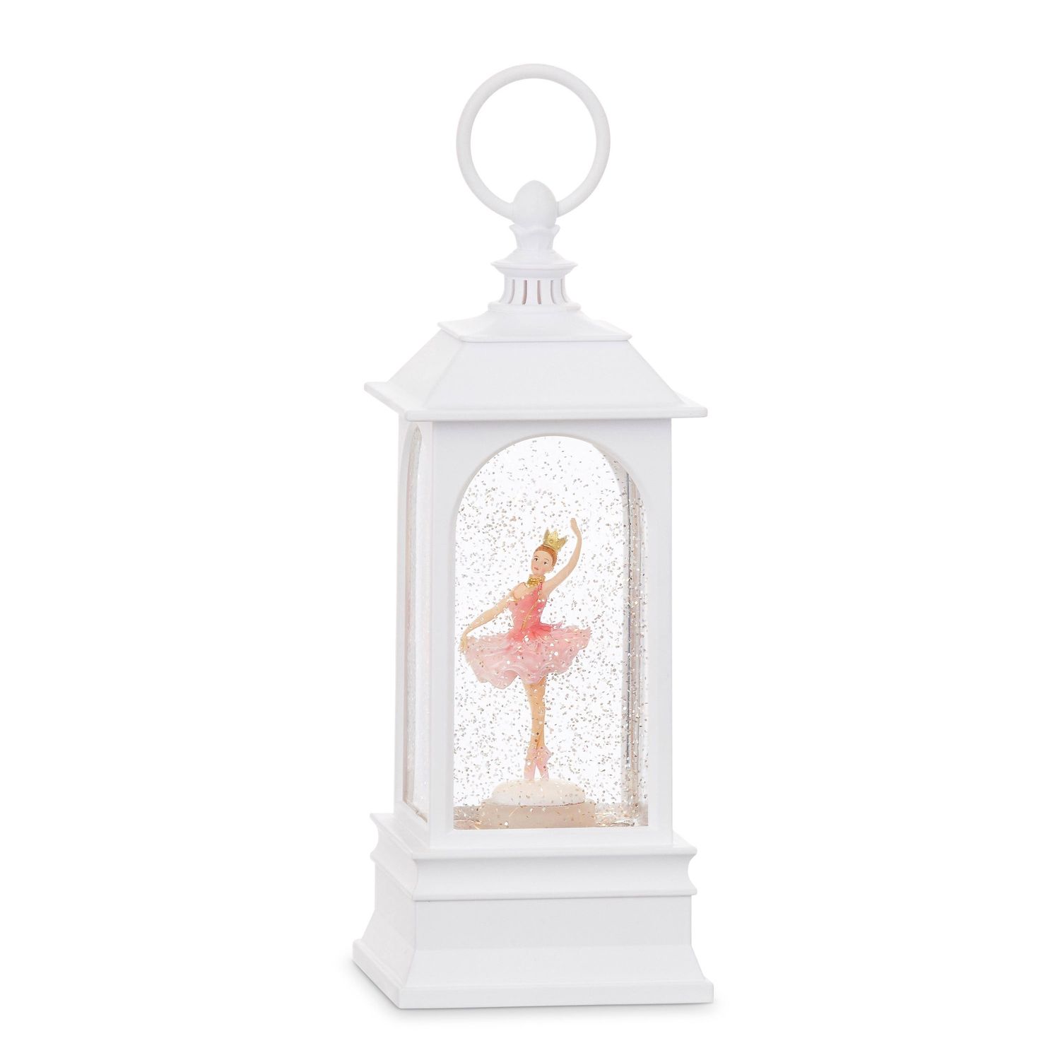 Water Lantern Ballerina Lit - Req 3 AA, USB Cord Inc, 6 Hr Timer, Musical