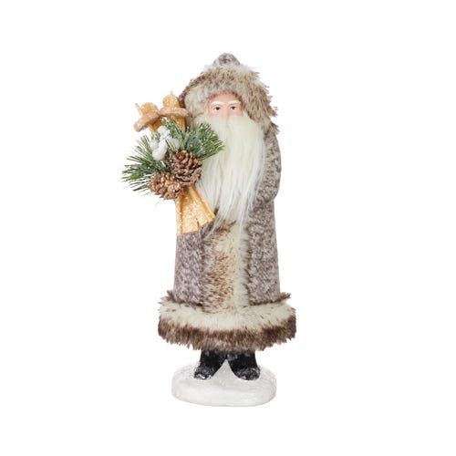 Santa With Skis - 14"