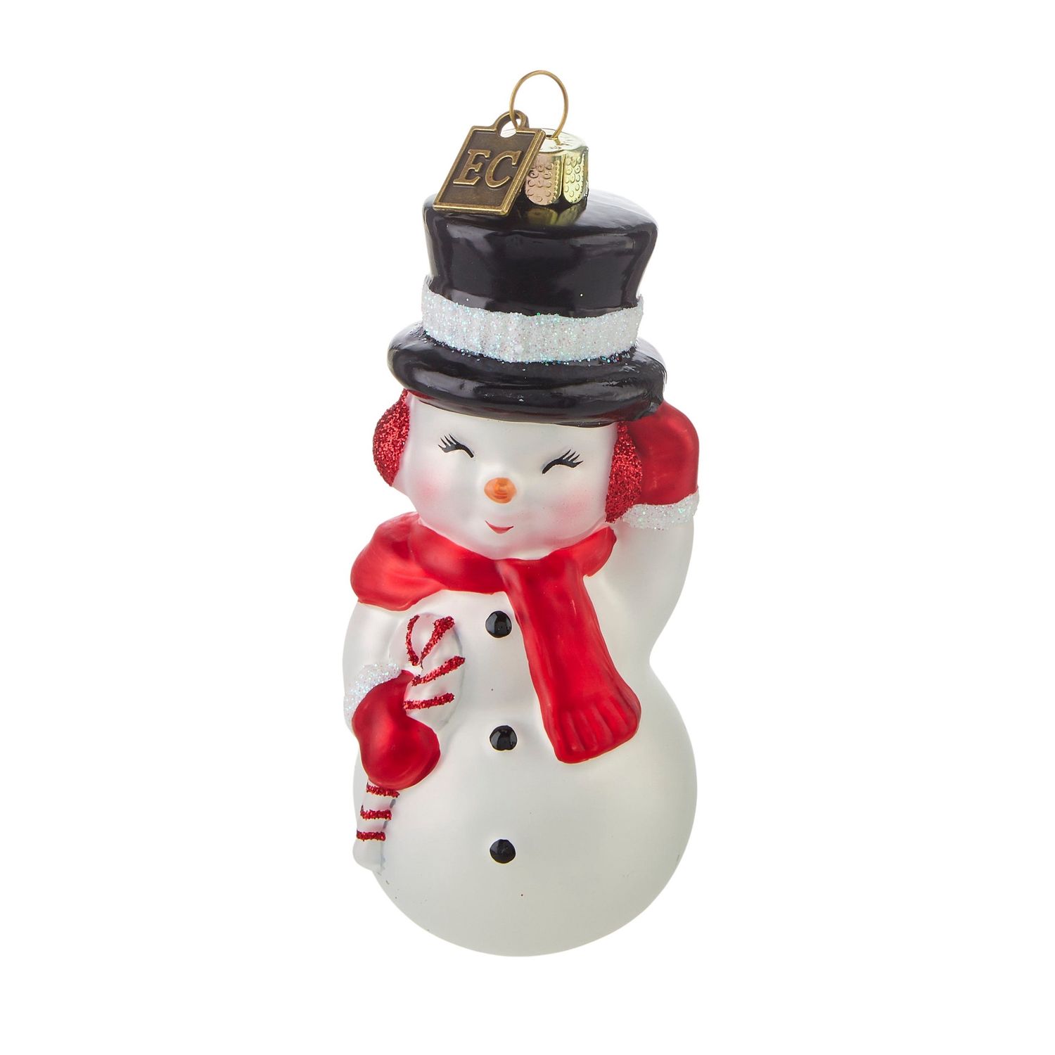 Snowman Ornament - 4.5"