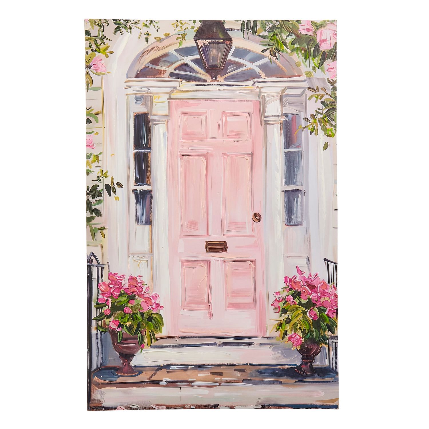 Pink Door Wall Art - 28"