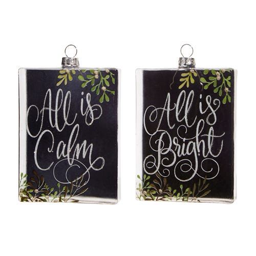 All Is Calm And Bright Ornament
