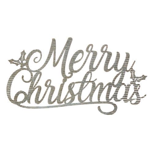 Merry Christmas Cut Out Wall Art - 36"