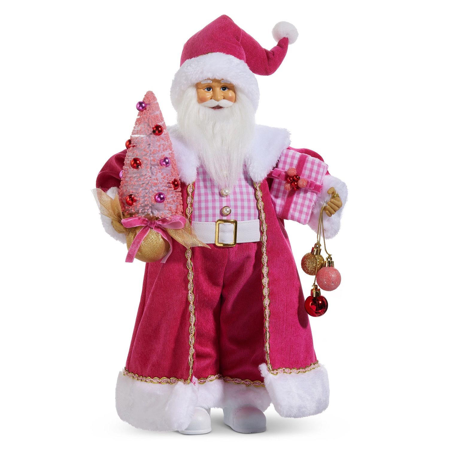 Bubble Gum Diva Santa - 18"