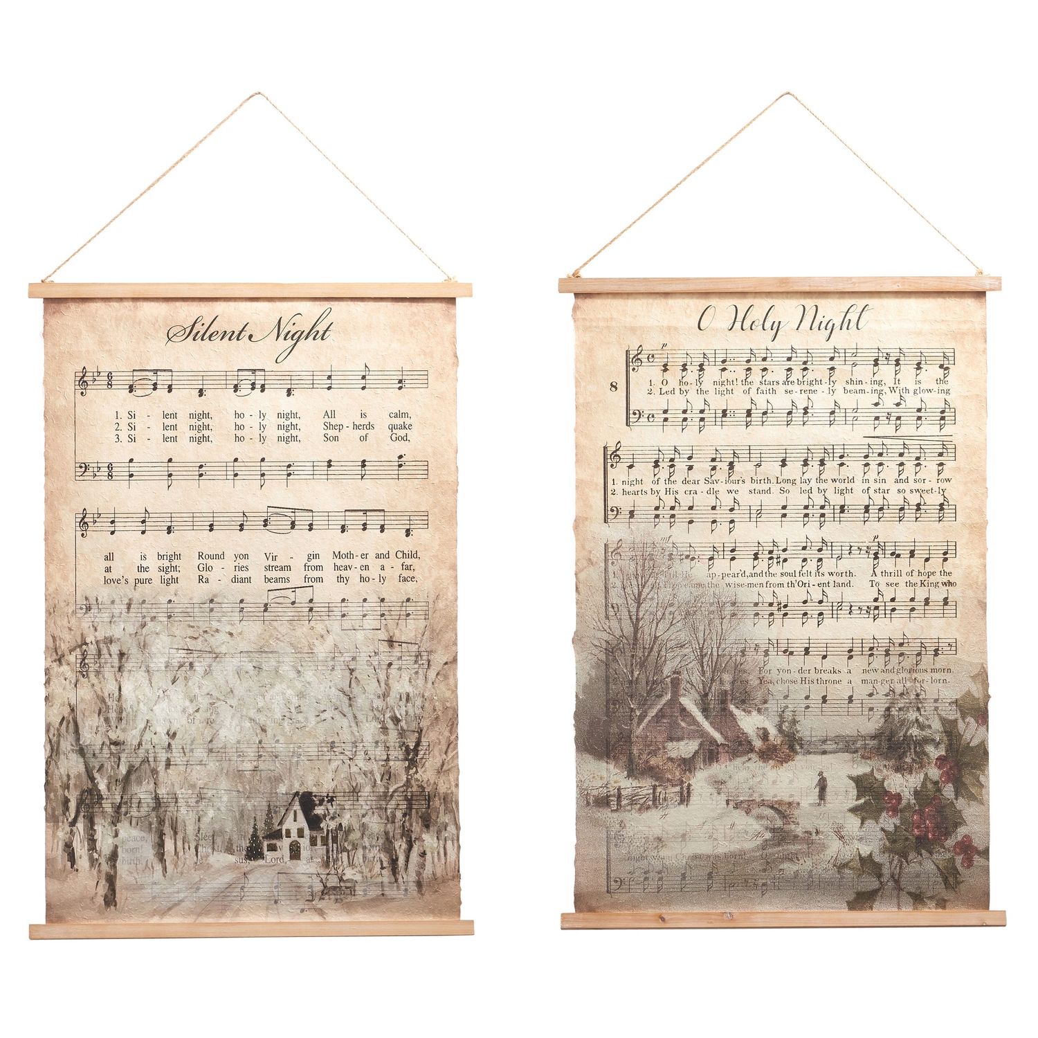 Music Sheet Tapestry - 2 Styles - 42.75"