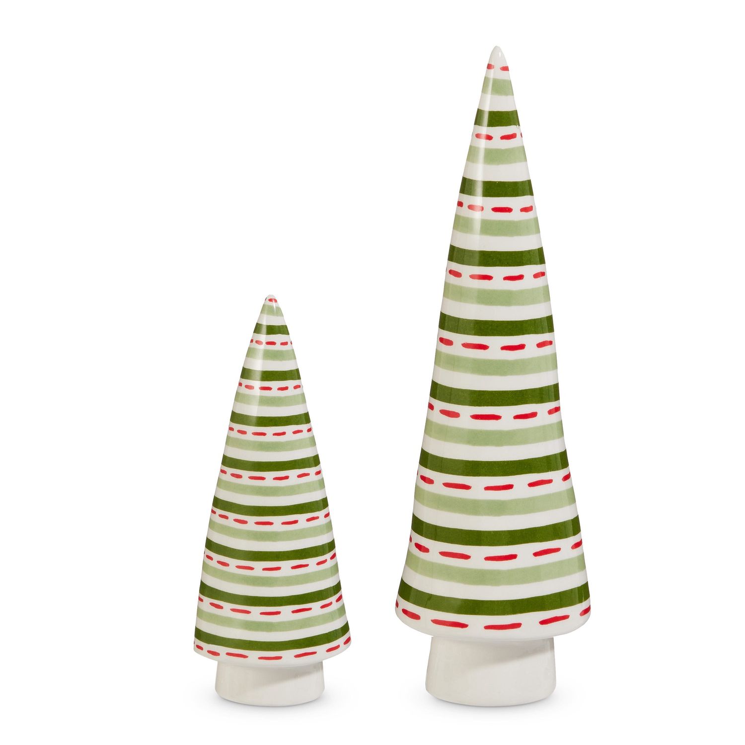 Stripe Patterned Tree - Small - 7"