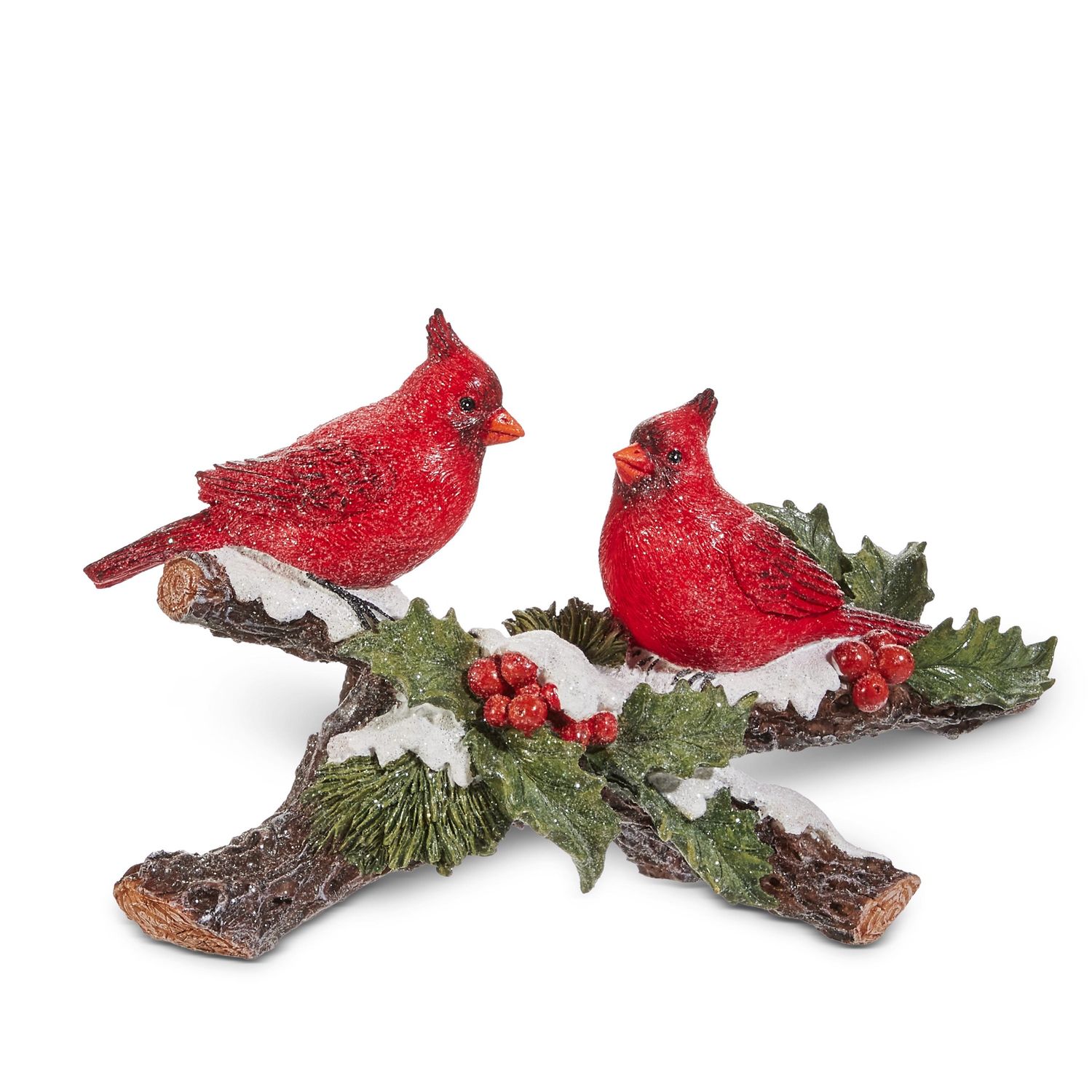 Cardinals On Branch - 10"