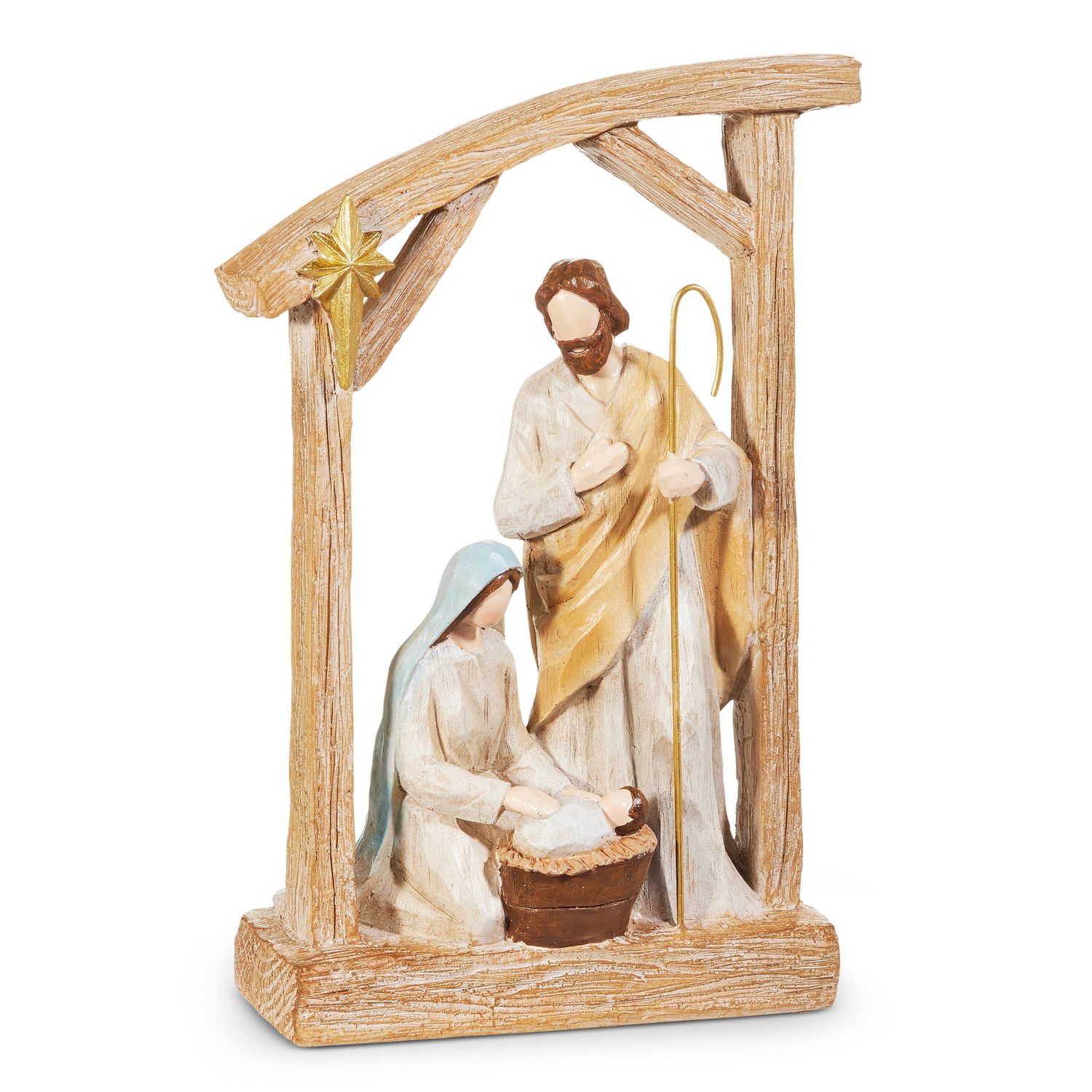 Resin Holy Family - 12"