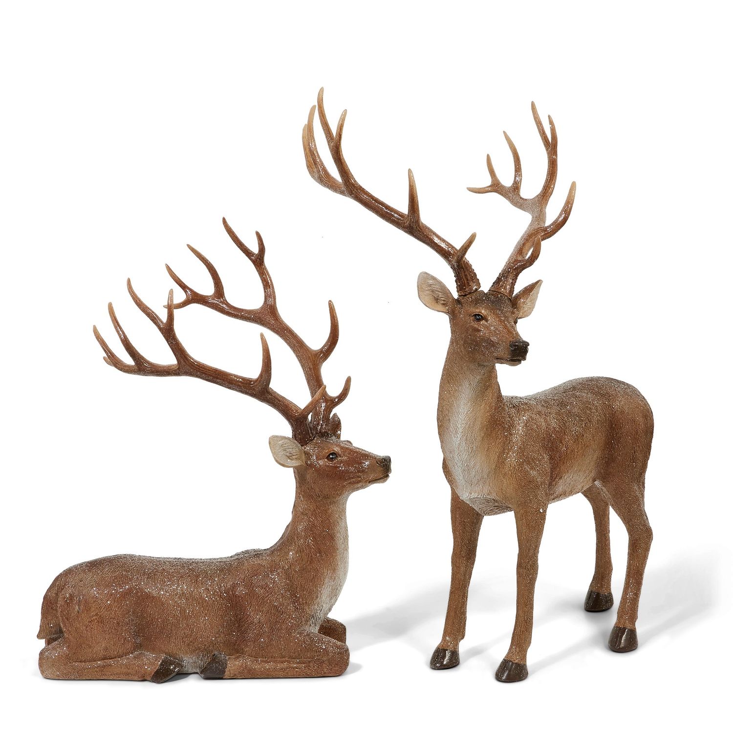 Natural Wood Look Deer - 30" - 2 Styles