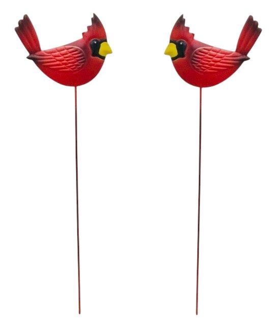 Cardinal Garden Pick 24"