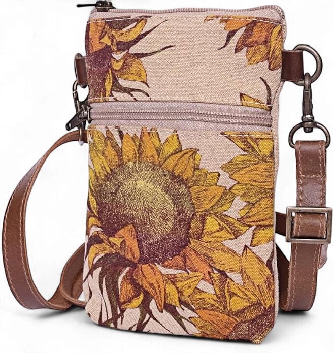 Cellphone Sling - Sunflowers