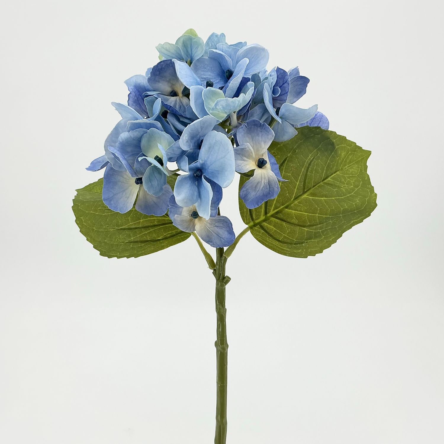Real Touch Hydrangea Pick - 14" - Blue